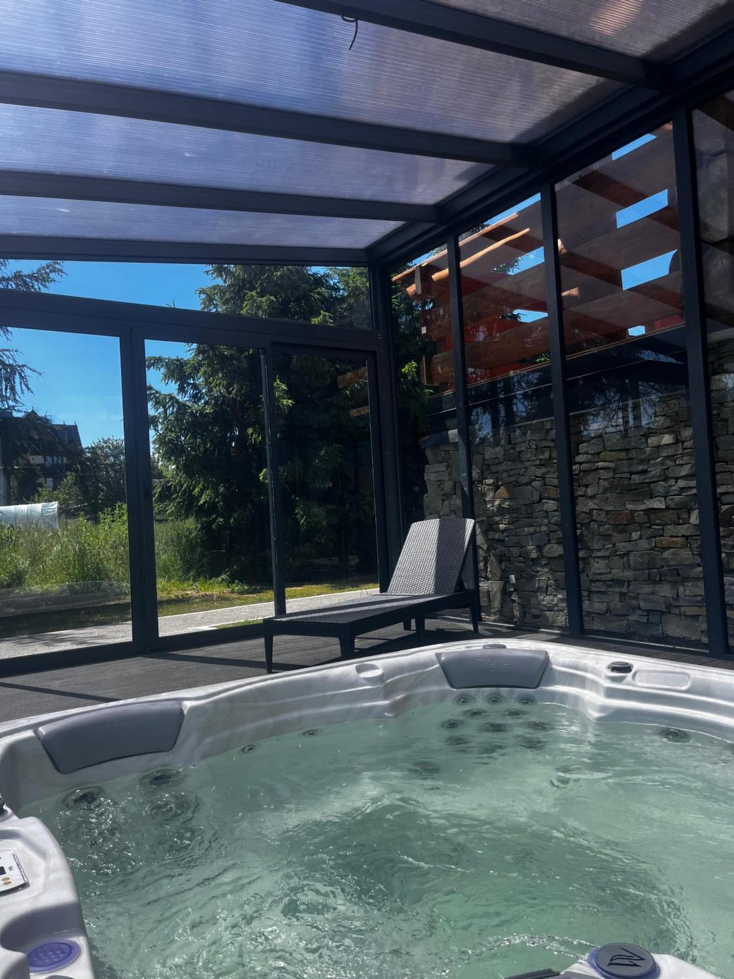 Domek W Bialce Z Jacuzzi W Ogrodzie Białka Tatrzańska Exterior foto